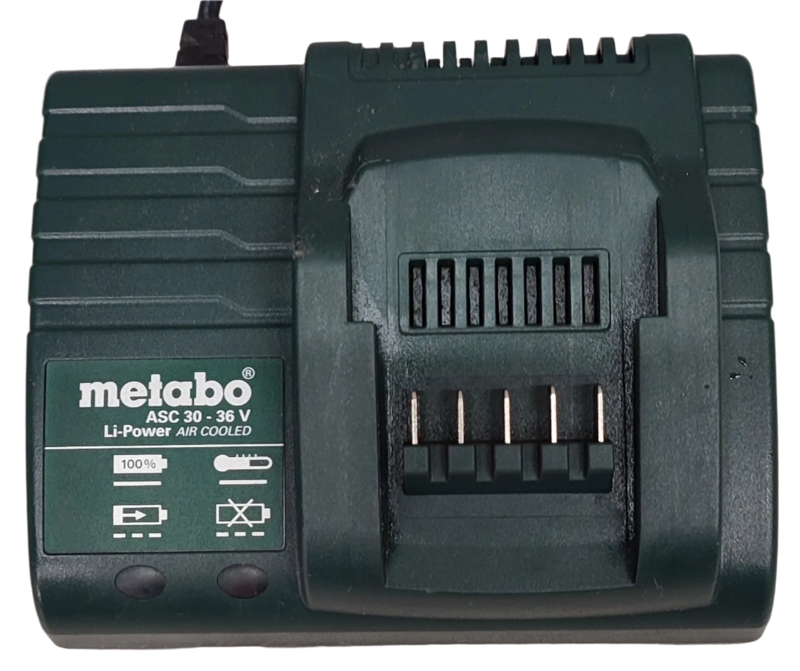 Naudotas Metabo ASC 30-36 V įkroviklis