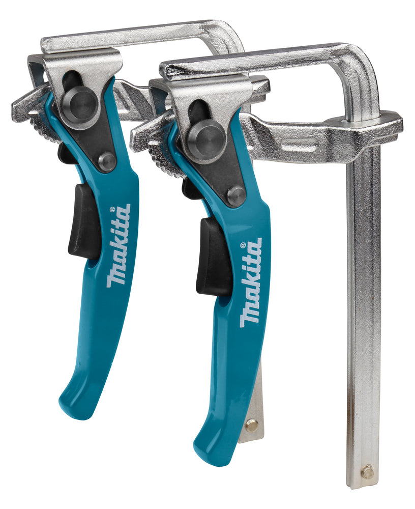 Makita 199826-6 Führungsschienen-Spannzwingen-Set mit Schnellspannratsche