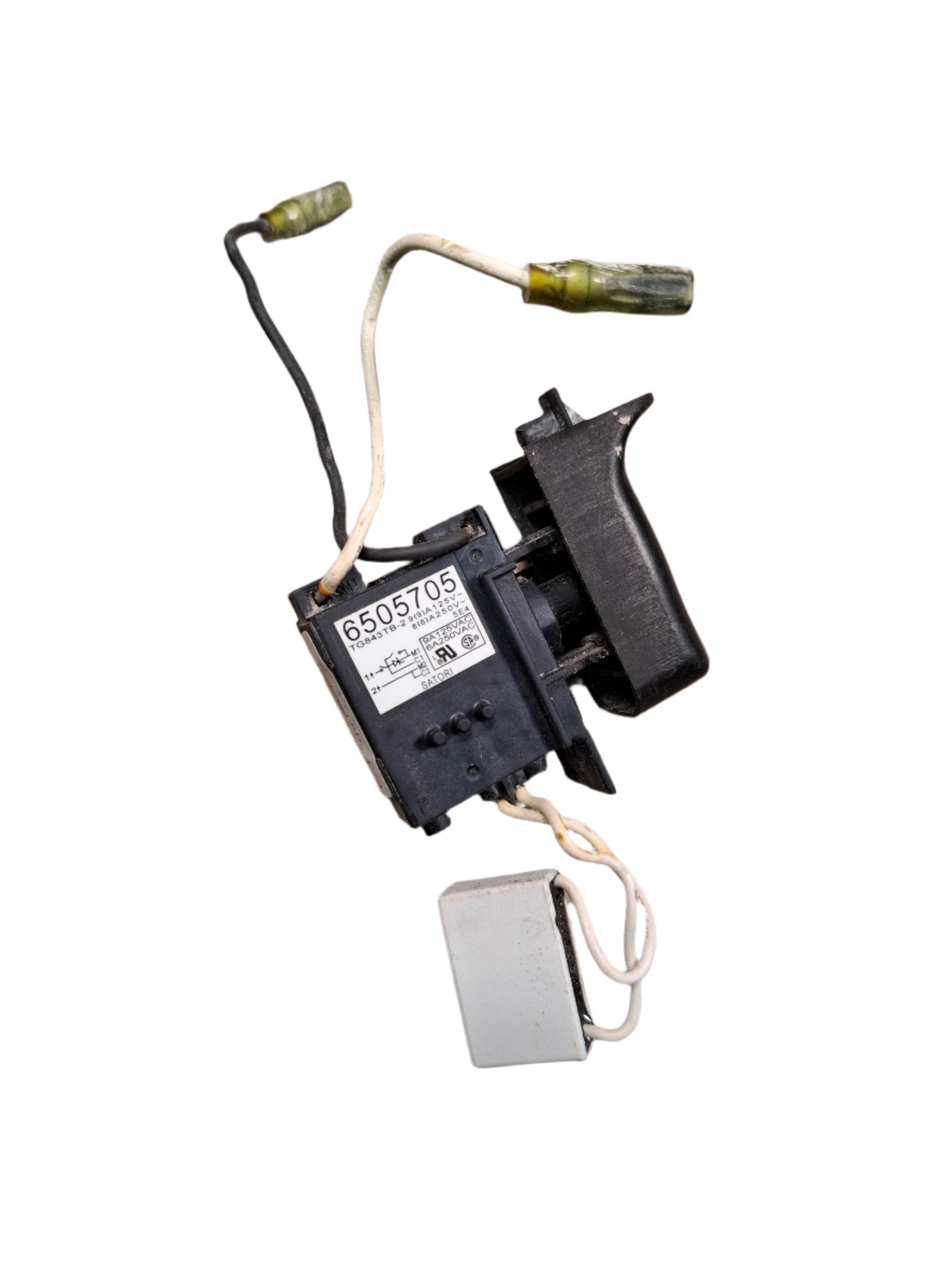 Makita 650570-5 Schalter für HR1830 Bohrhammer GEBRAUCHT