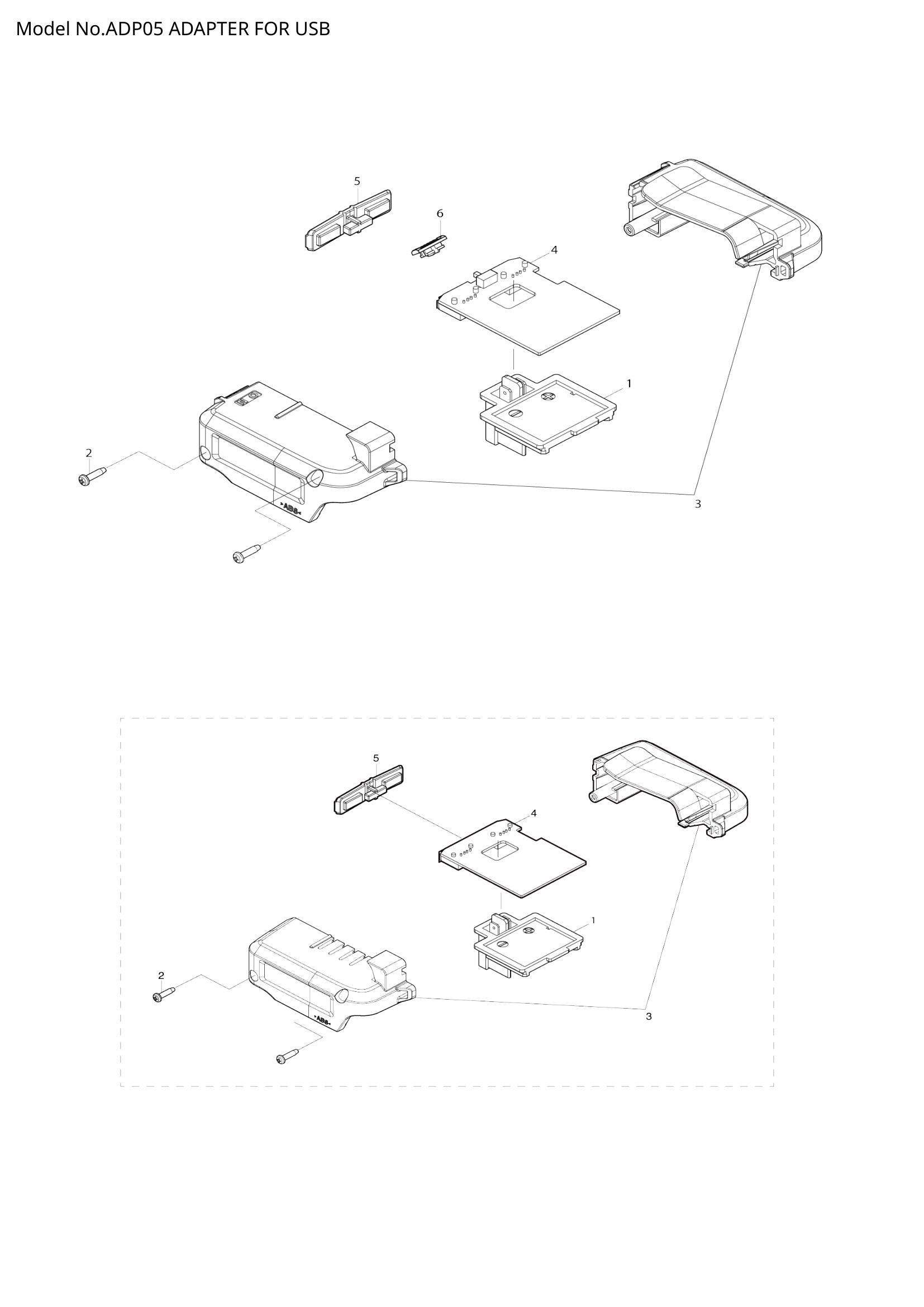 ADP05 exploded view