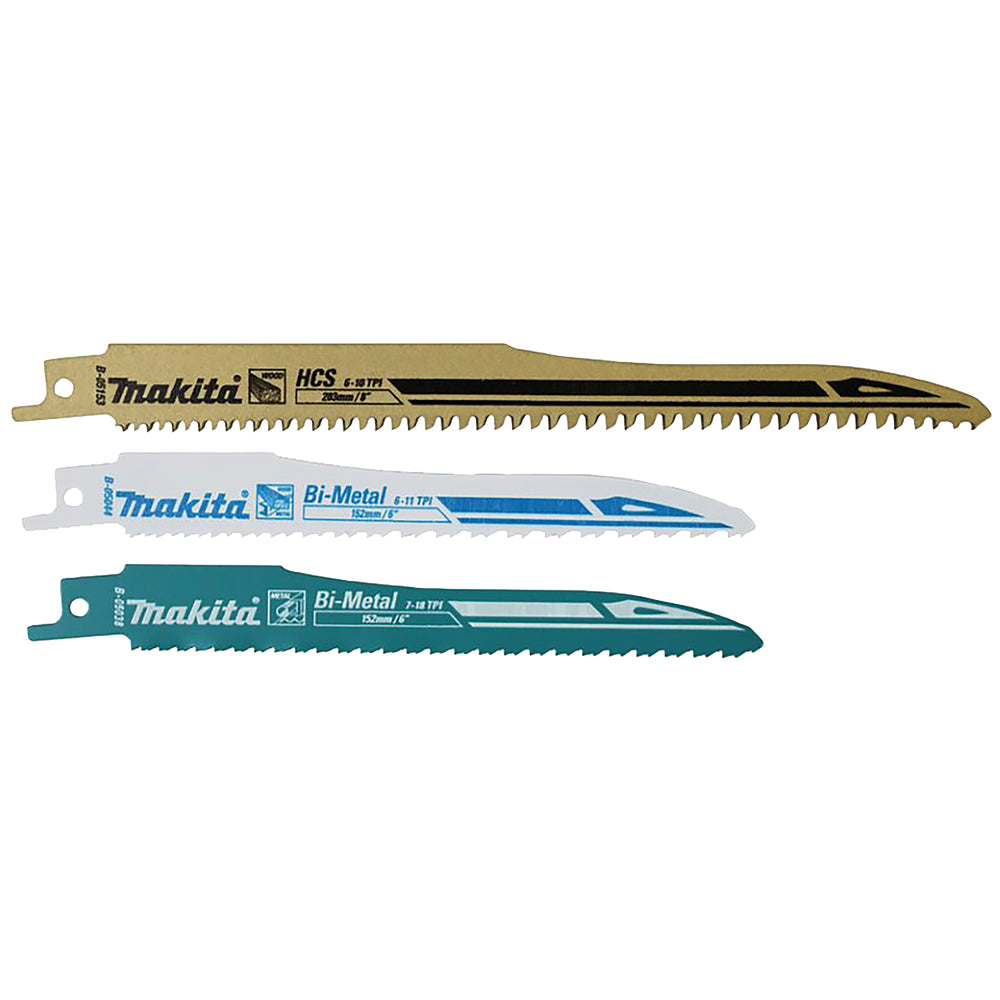 Makita B-13677 Säbelsägeblätter-Set 3-tlg