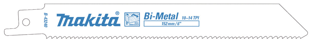 Makita B-43240 Säbelsägeblatt 152 x 0,9 mm