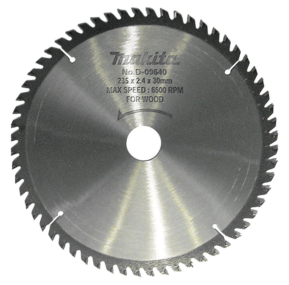 Makita D-09640 Kreissägeblatt, Standard T.C.T., 235 x 30 mm, 60 T