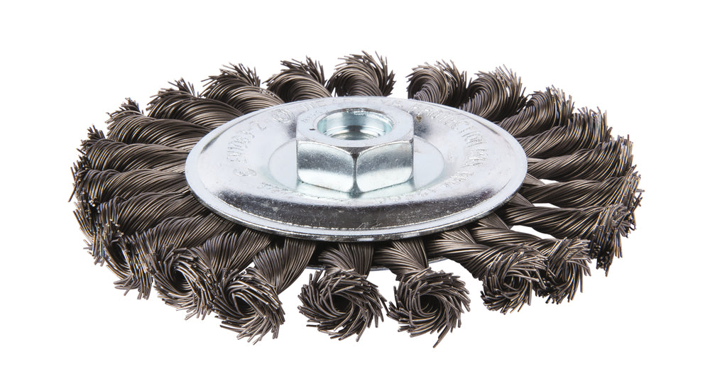 Makita D-29577 Wire wheel brush, Knotted wire 125 mm