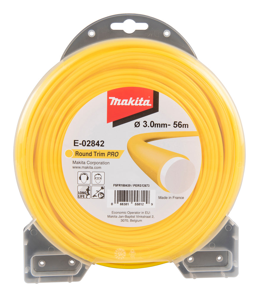 Makita E-02842 apvalios formos pjovimo virvė, 3,0 mm x 56 m