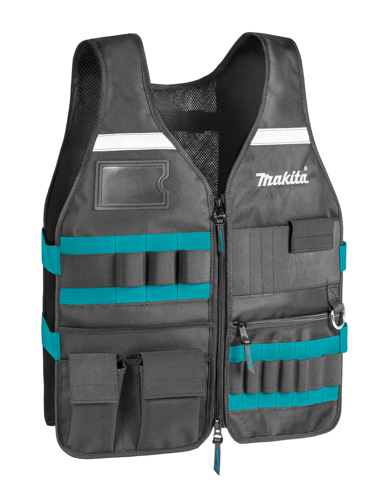 Makita E-15609 Arbeitsweste mit verstellbaren Taschen