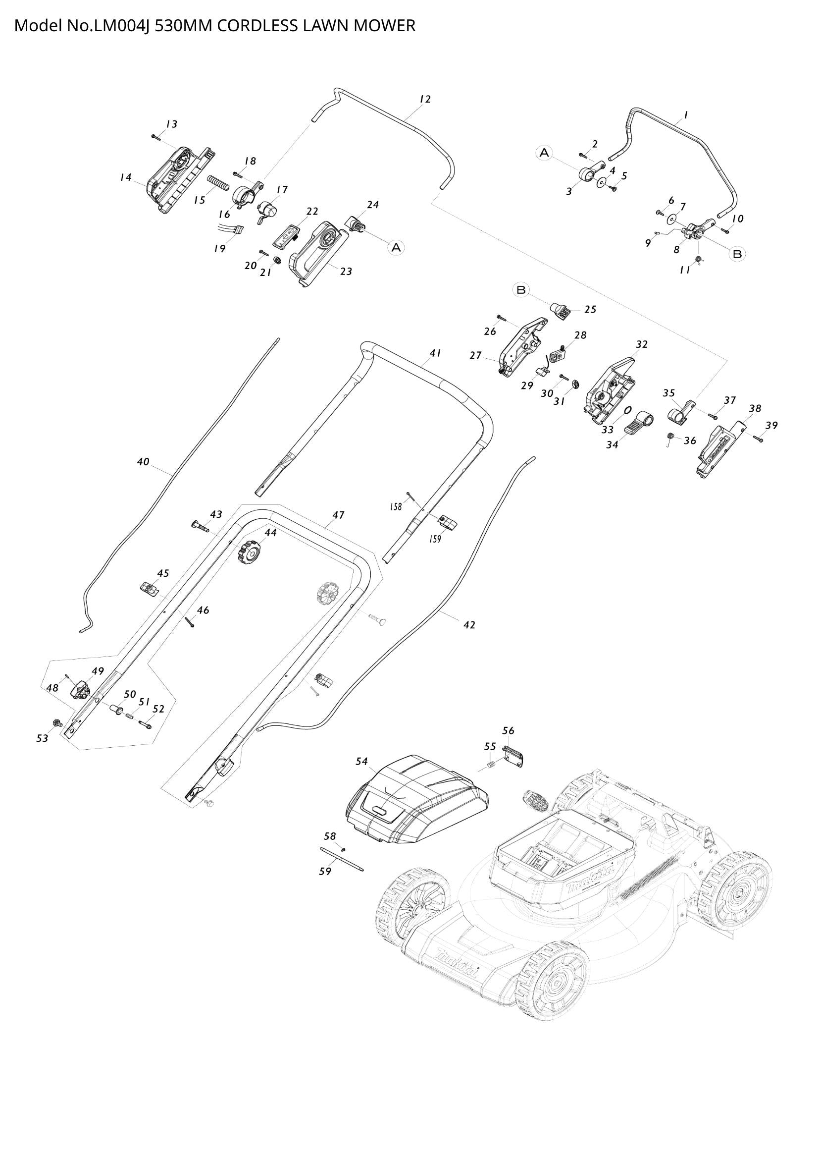 LM004J exploded view