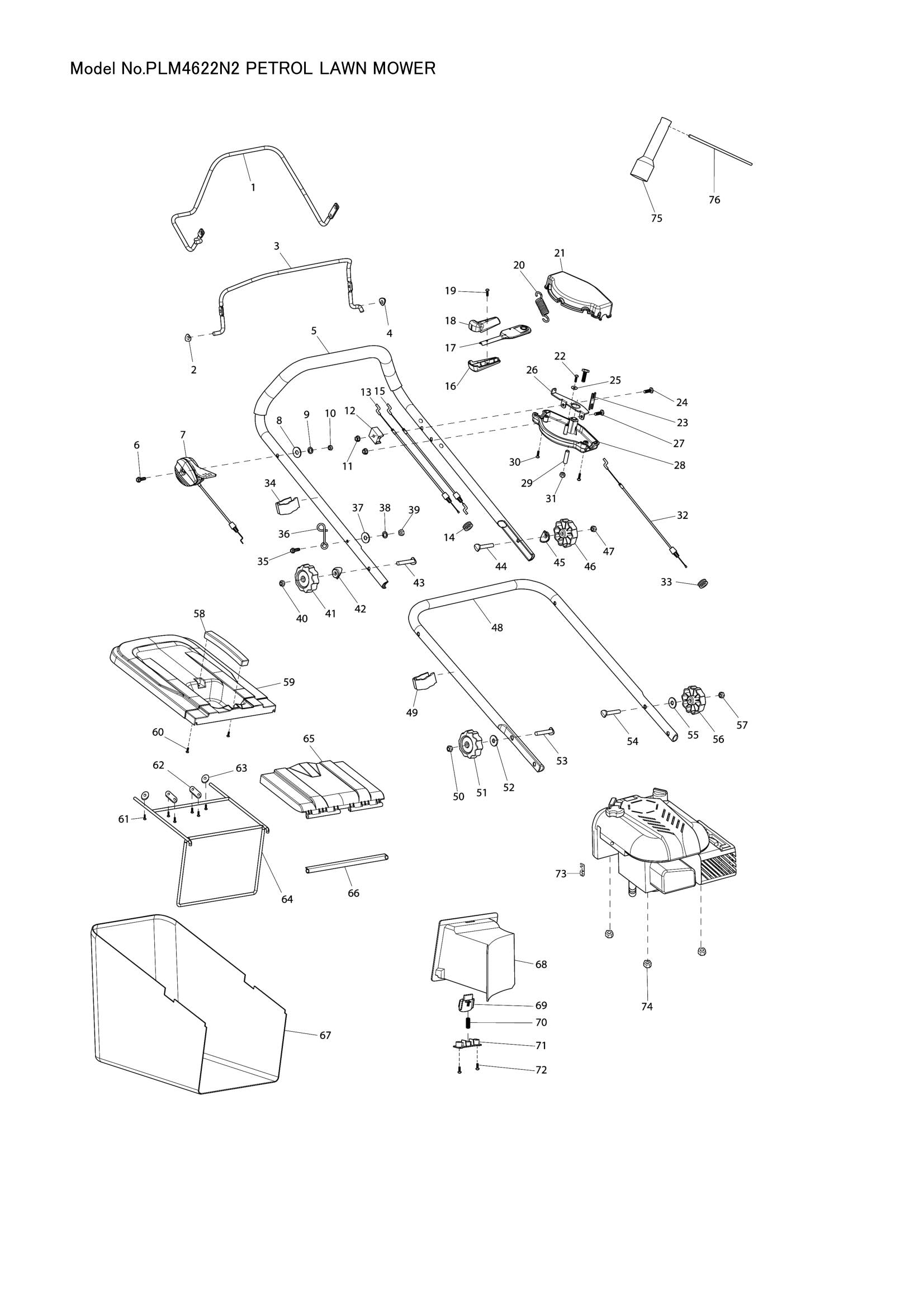 PLM4622N2 exploded view