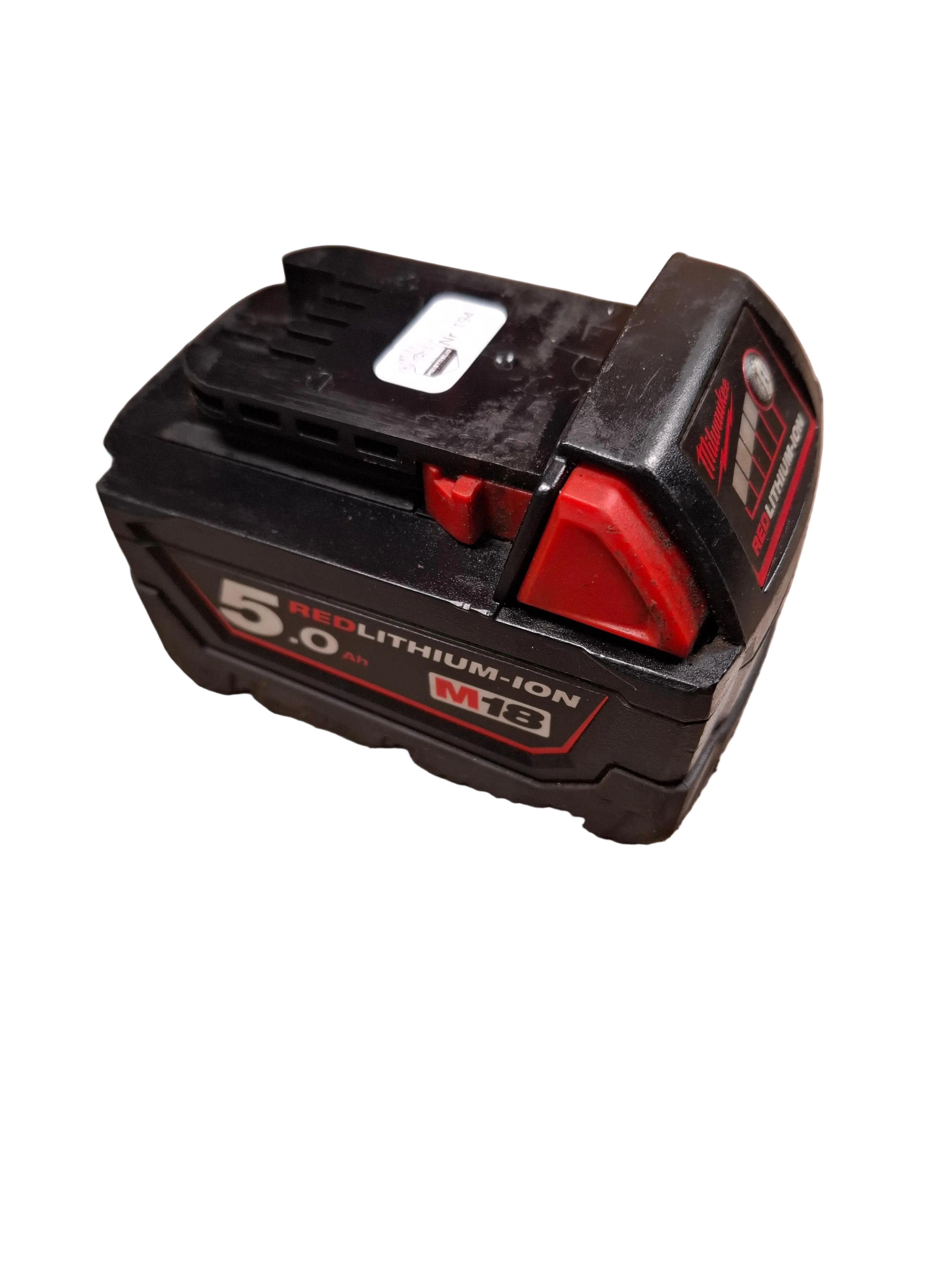 Naudotas Milwaukee M18B5 5 Ah akumuliatorius 18V