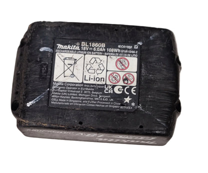 Makita BL1860b 18v 6ah battery USED