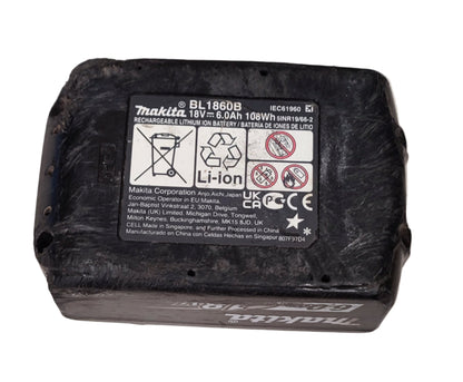Makita BL1860b 18v 6ah battery USED