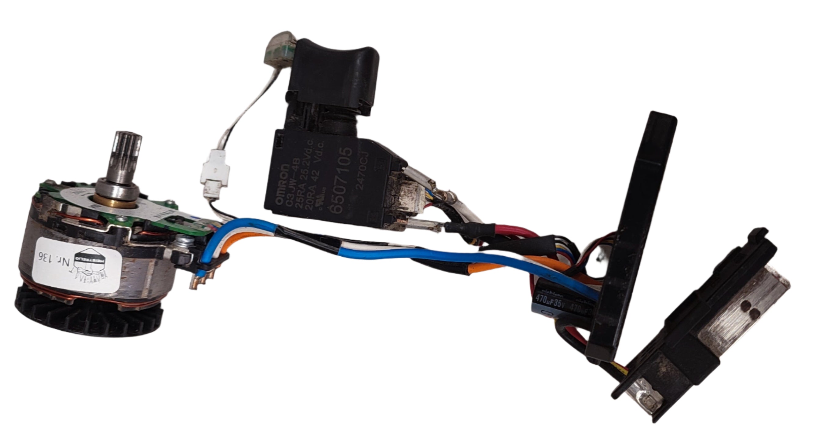 Makita DHP485 Controller mit Motor 620964-8 629372-0 619533-0 GEBRAUCHT