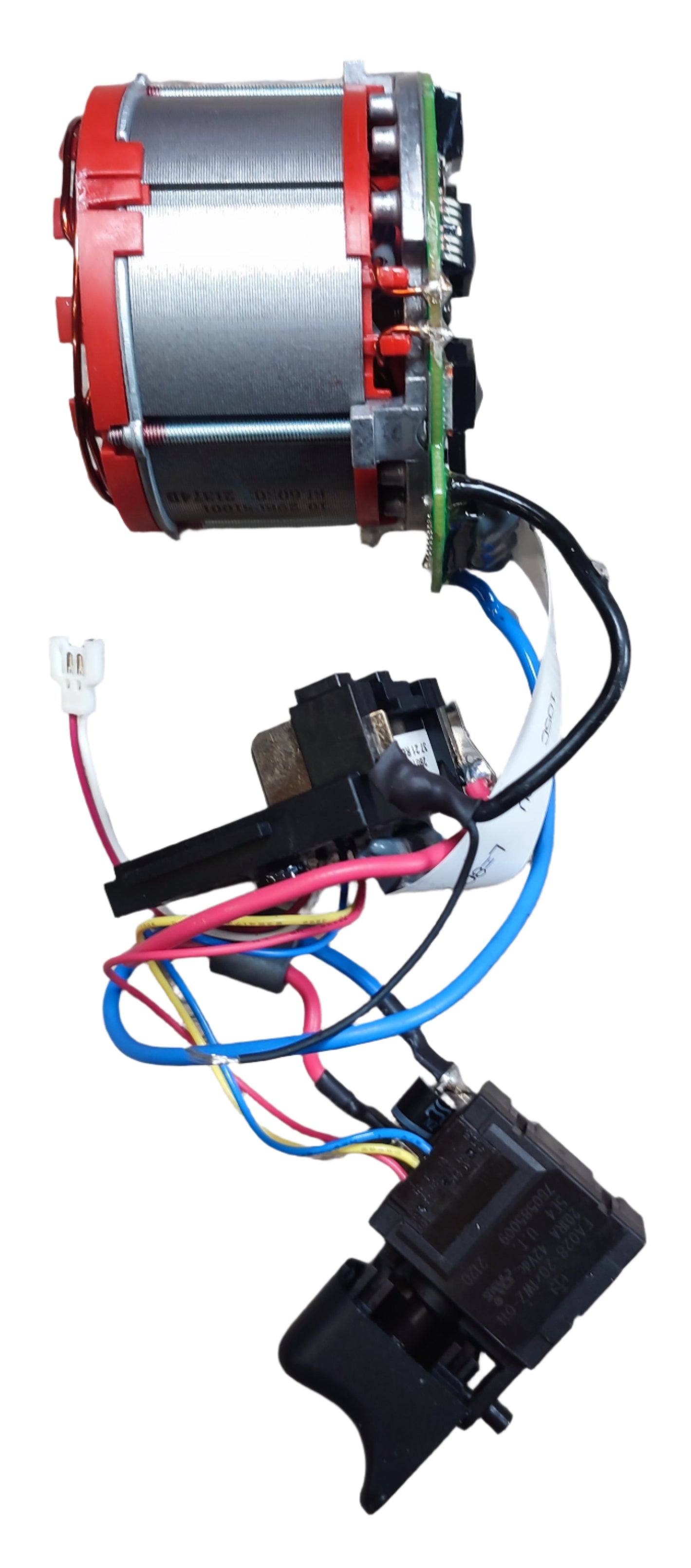 Milwaukee M18 CSX ELECTRONIC SWITCH 4931453361 spare part showing motor and electronic components.