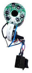 Milwaukee 4931453361 M18 CSX electronic switch wiring and circuit board components for power tools.