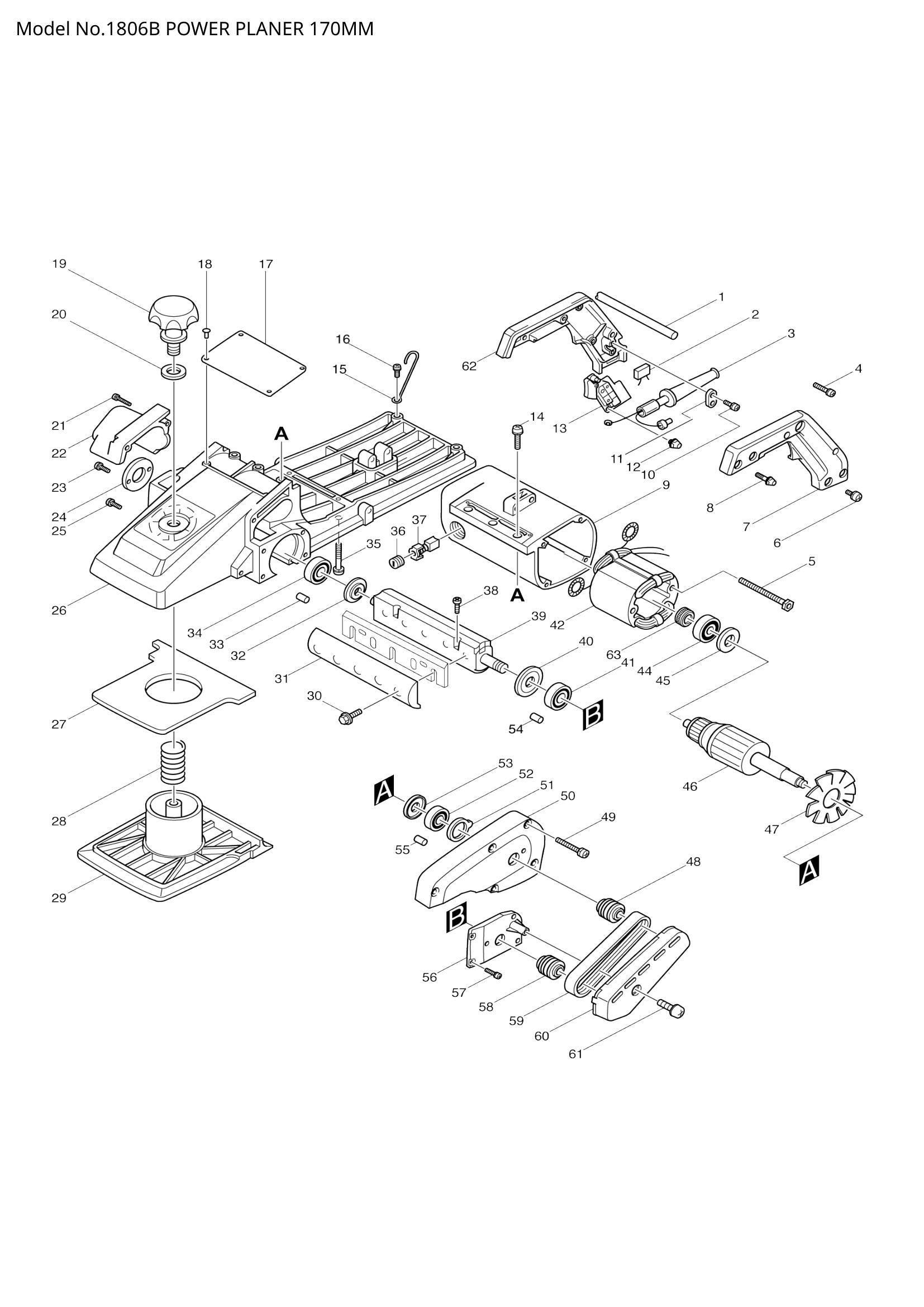 1806B exploded view