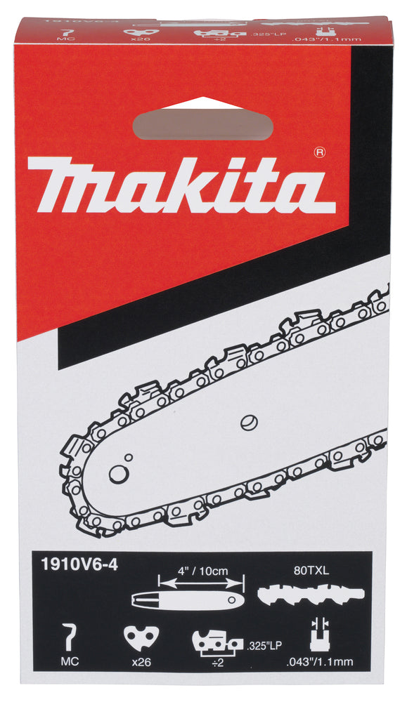 Makita 1910V6-4 Sägekette für DUC101 UC100D Akku-Astsägen