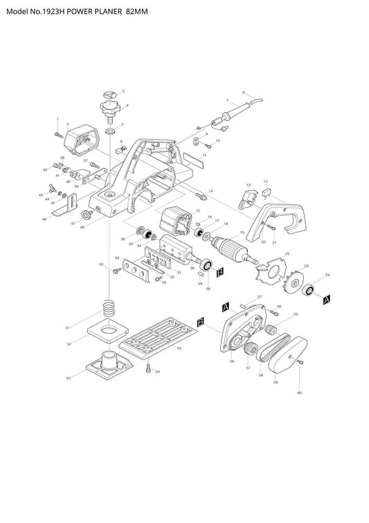 1923H exploded view