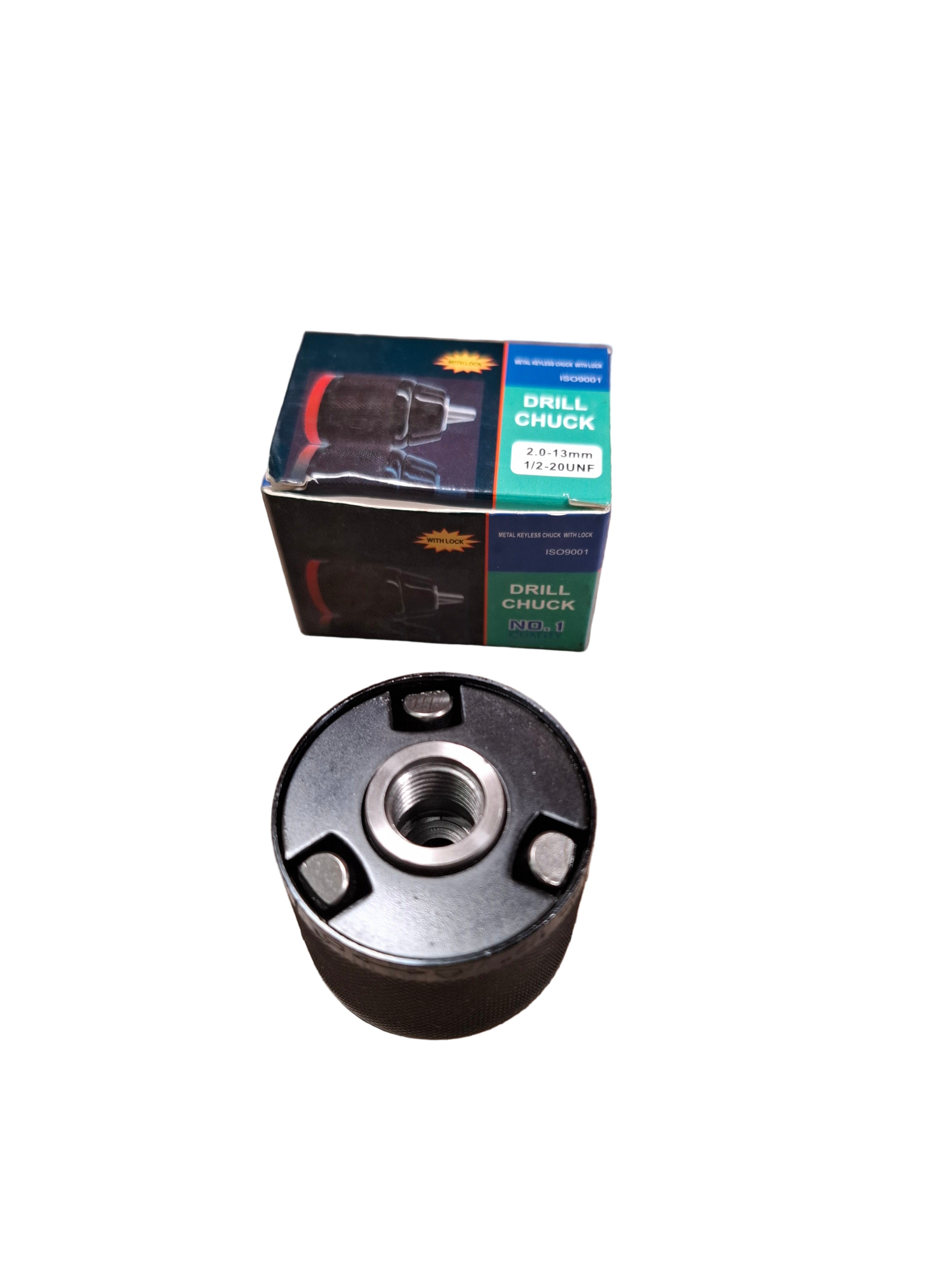 Metalinis griebtuvas suktuvams gręžtuvams 1/2 24 UNF 2 - 13 mm.