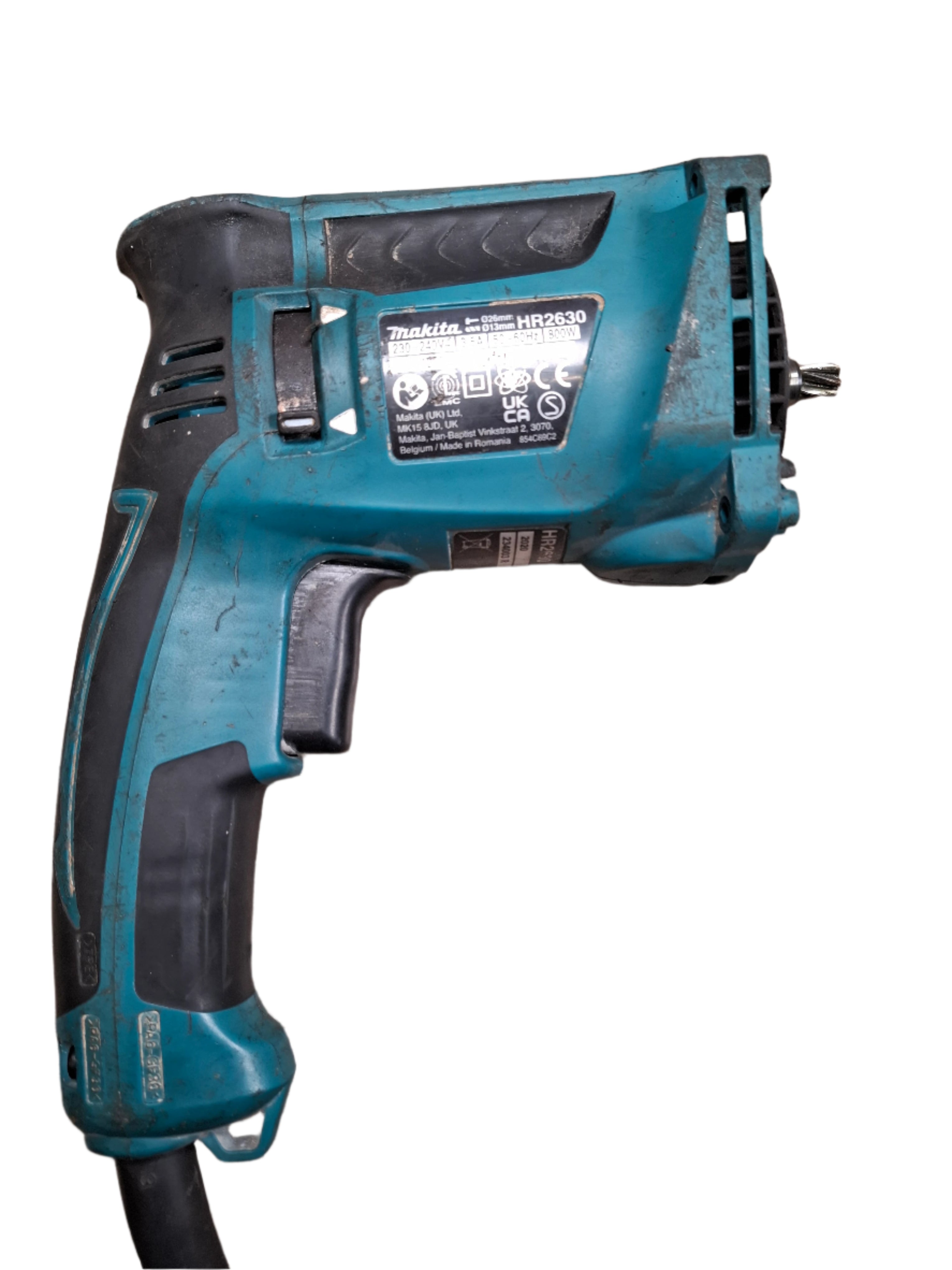 Makita HR2630 Gehäuse mit Motor, Schalterbaugruppe GEBRAUCHT