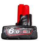 Milwaukee M12B6 12V 6 Ah Akku GEBRAUCHT