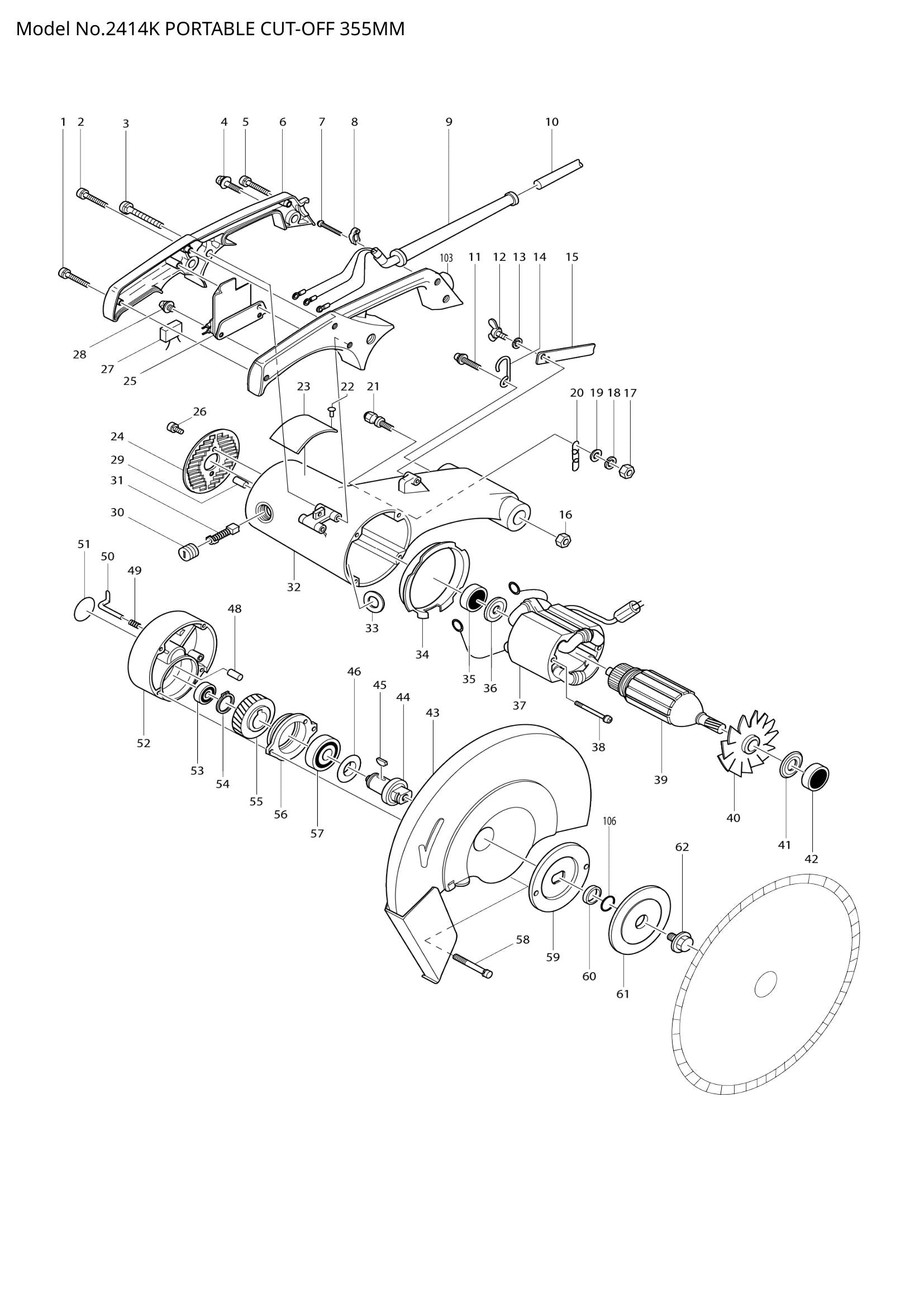 2414K exploded view