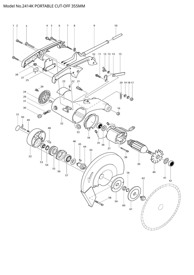 2414K exploded view