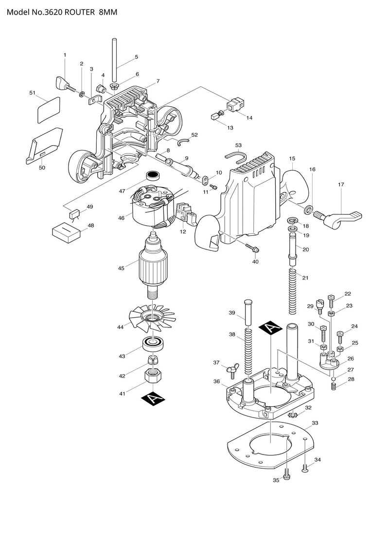 3620 exploded view