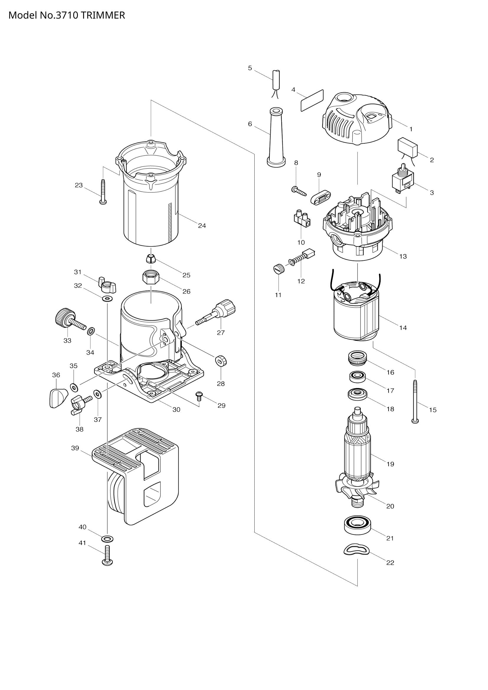 3710 exploded view