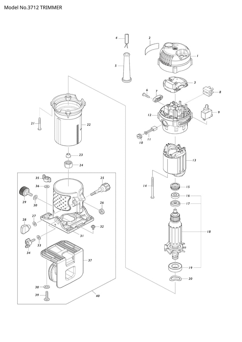 3712 exploded view