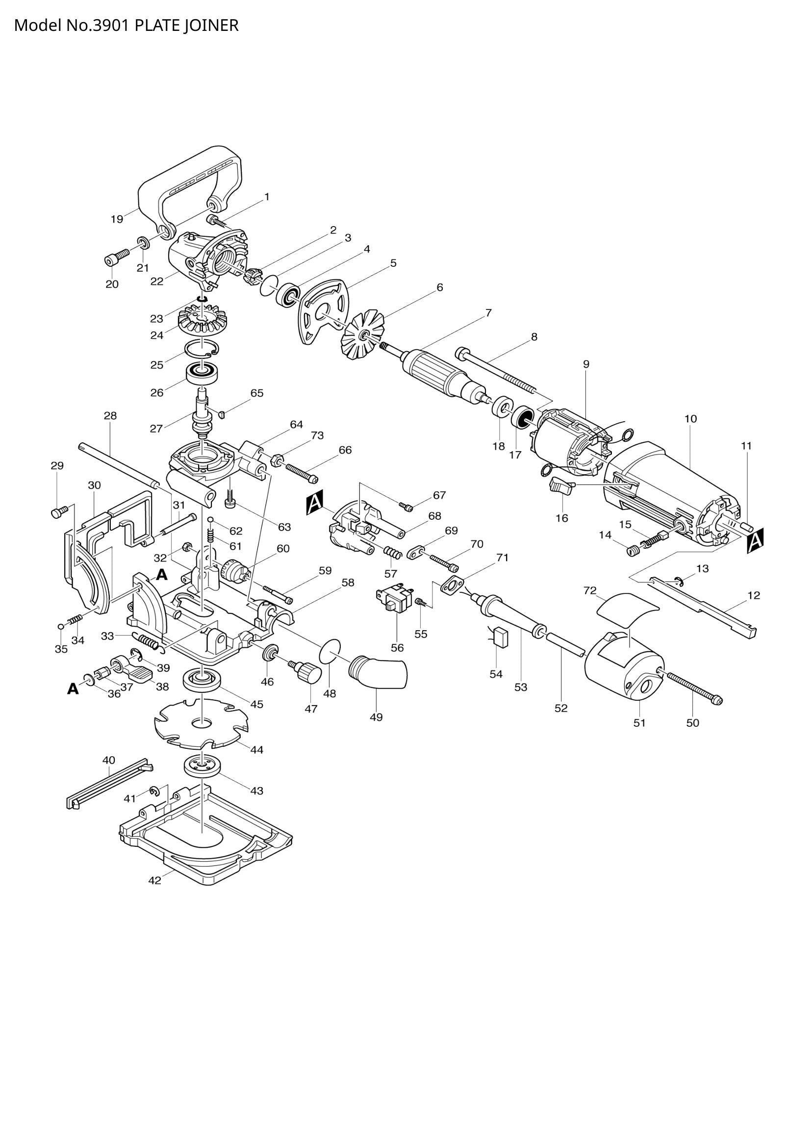 3901 exploded view
