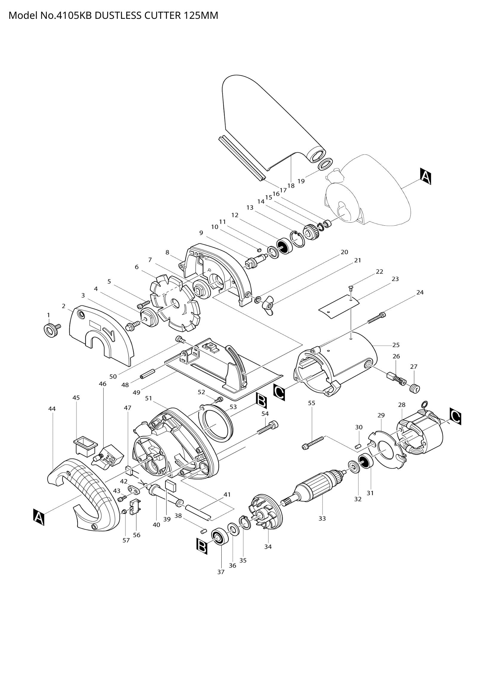 4105KB exploded view