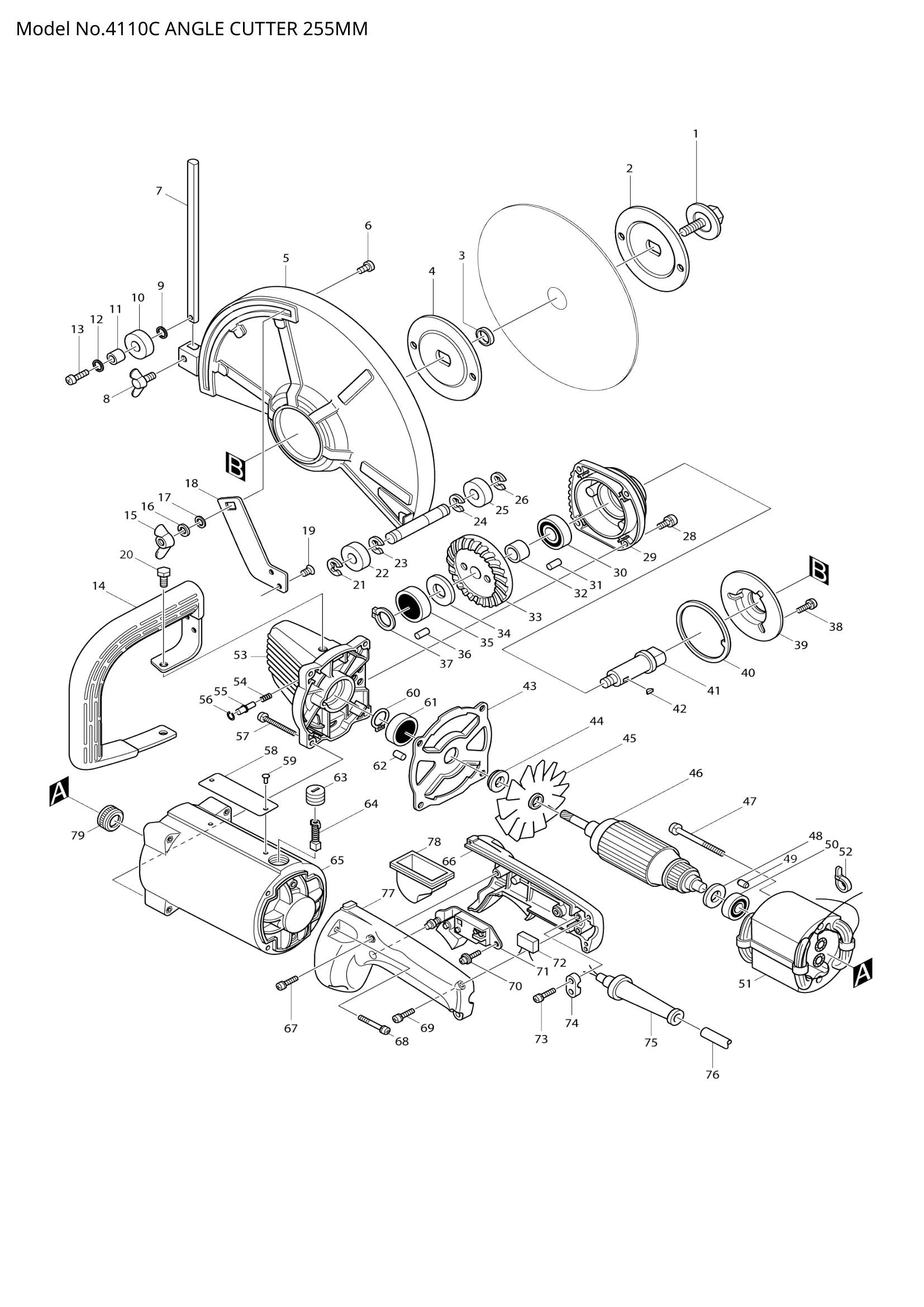 4110C exploded view
