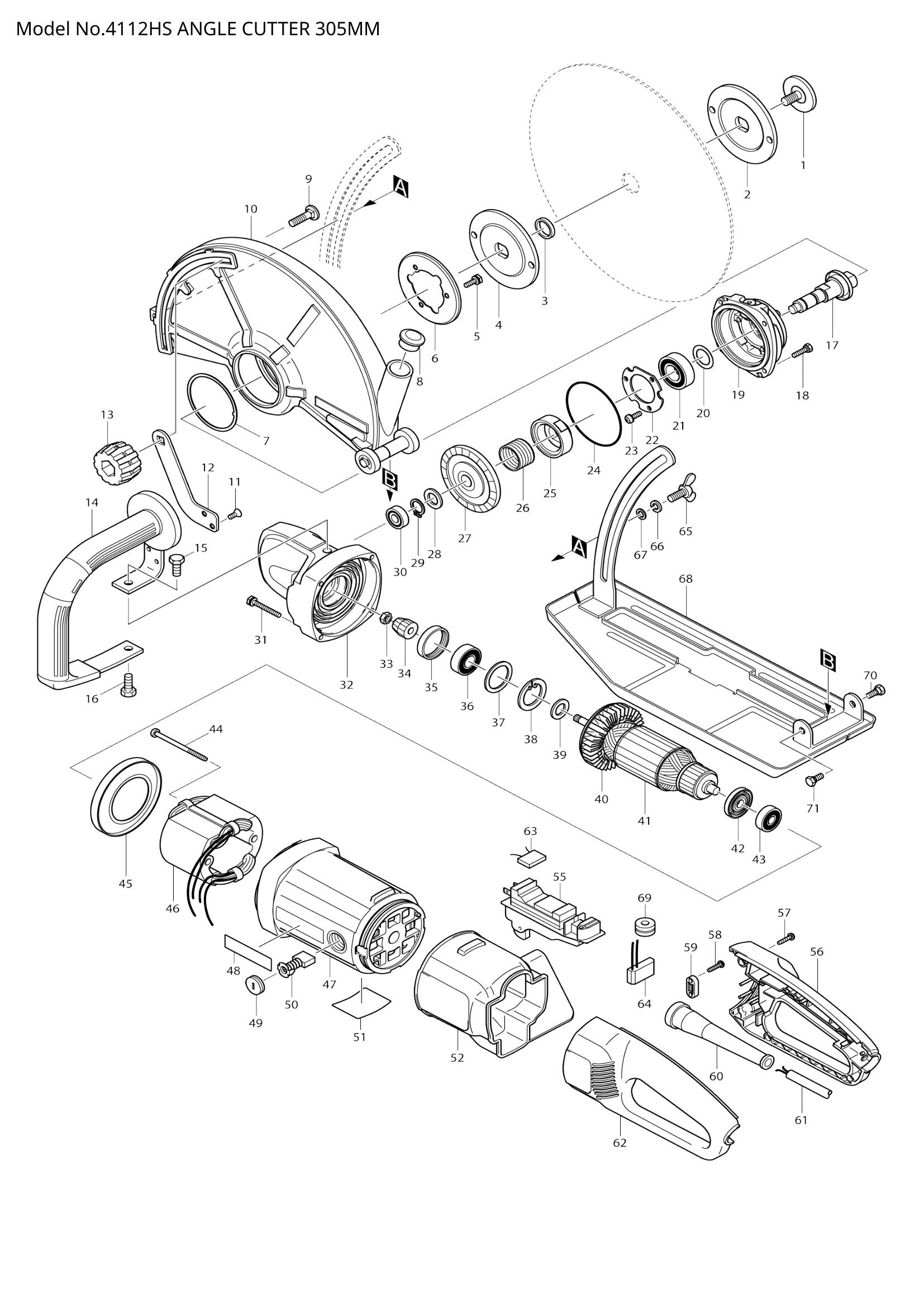 4112HS exploded view