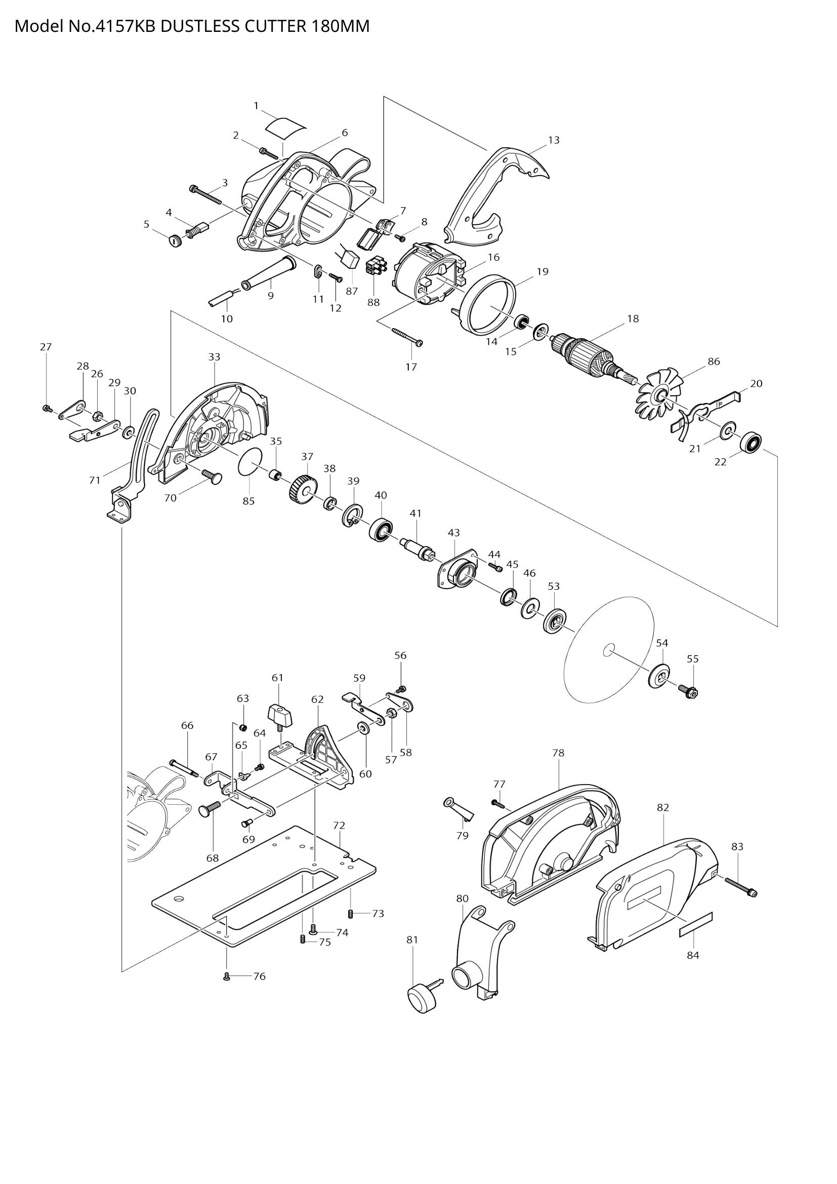 4157KB exploded view