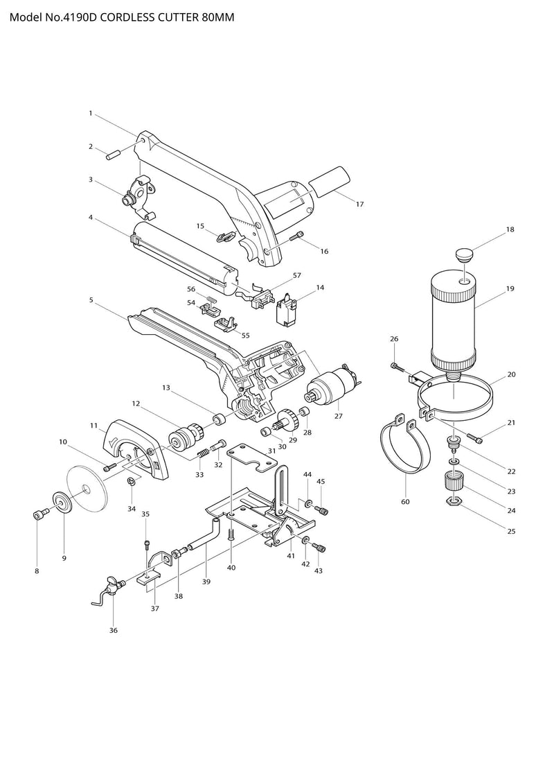 4190D exploded view