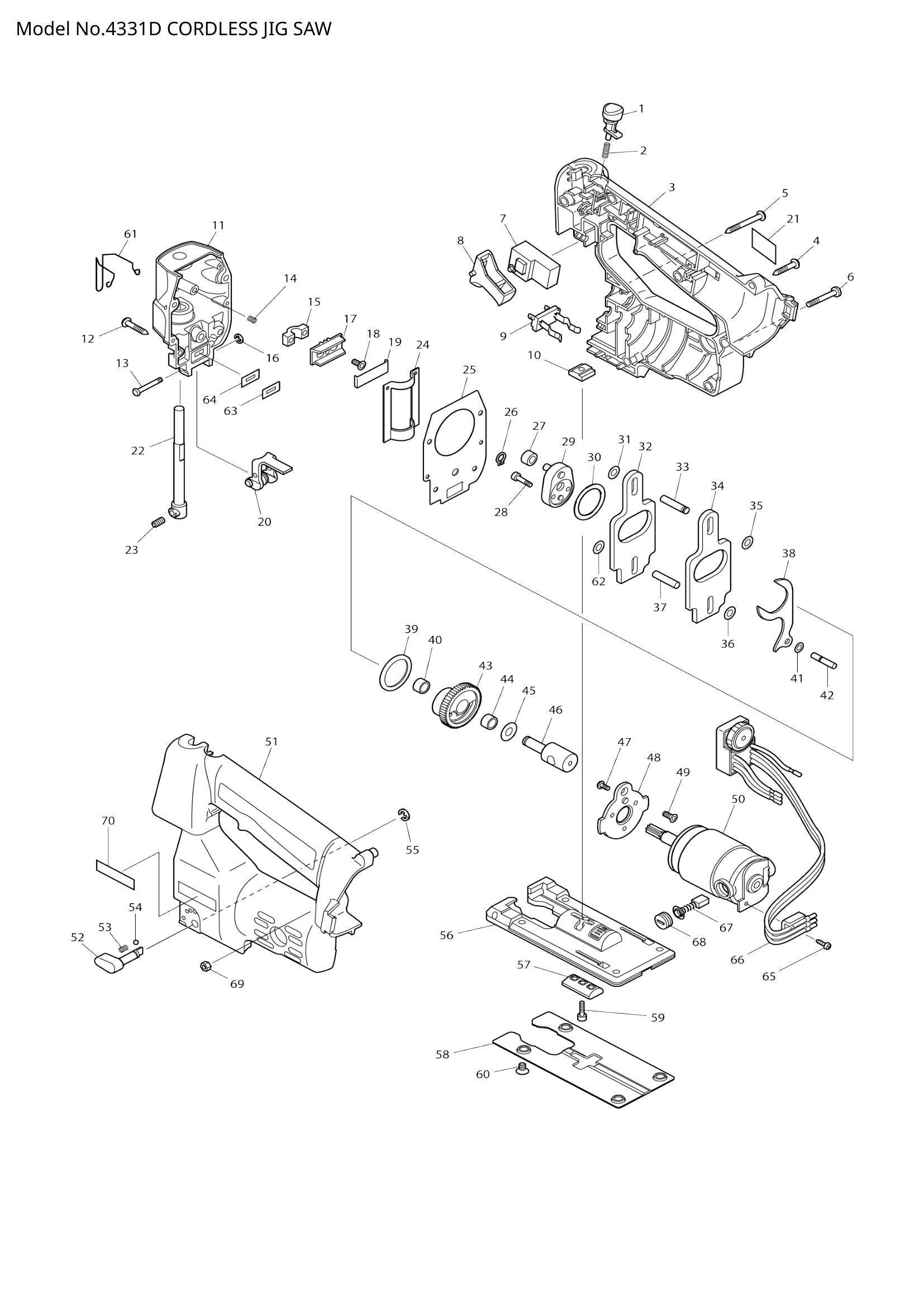 4331D exploded view