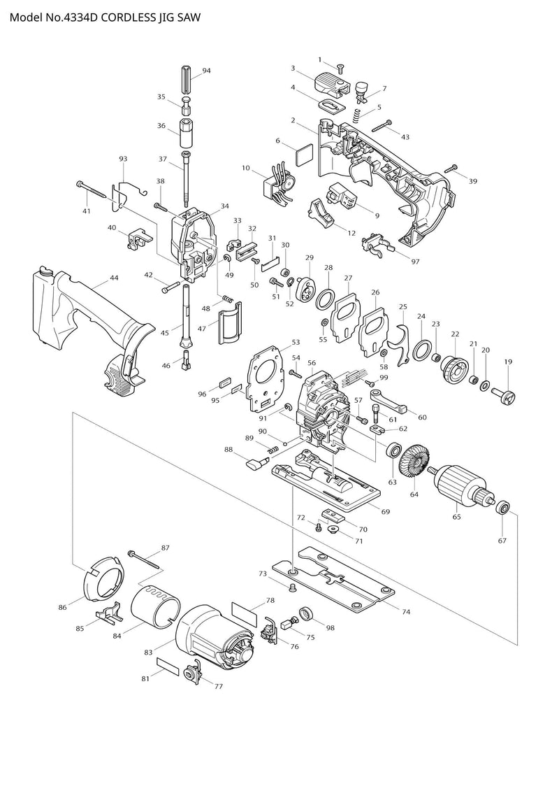 4334D exploded view