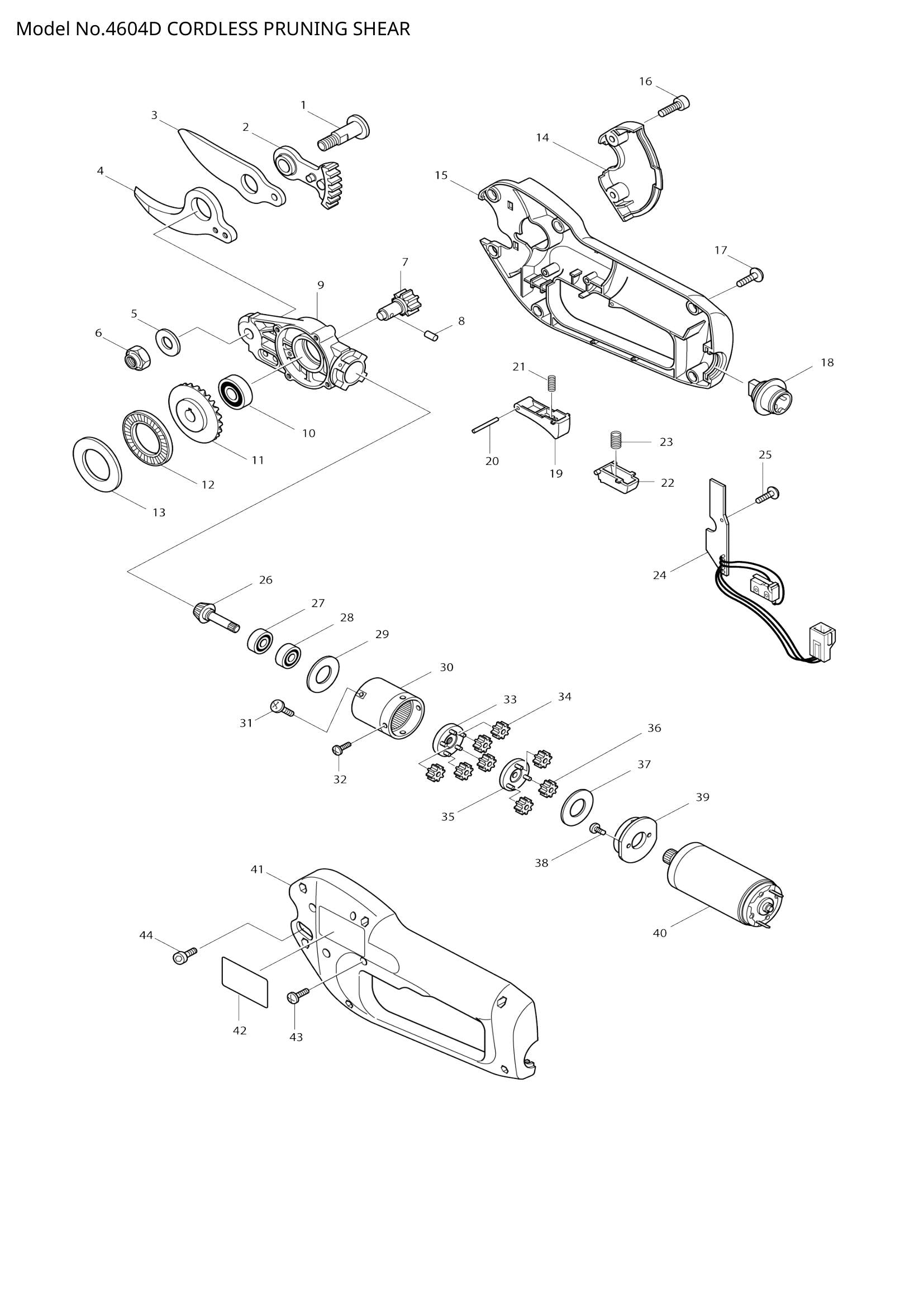 4604D exploded view