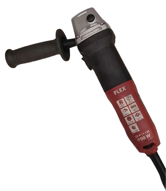 FLEX kampinis šlifuoklis reguliuojamais sūkiais 900W LE 9-11 125 mm