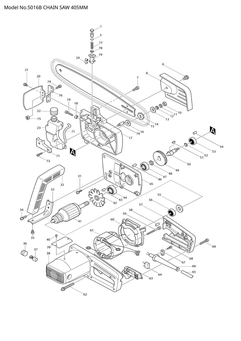 5016B exploded view