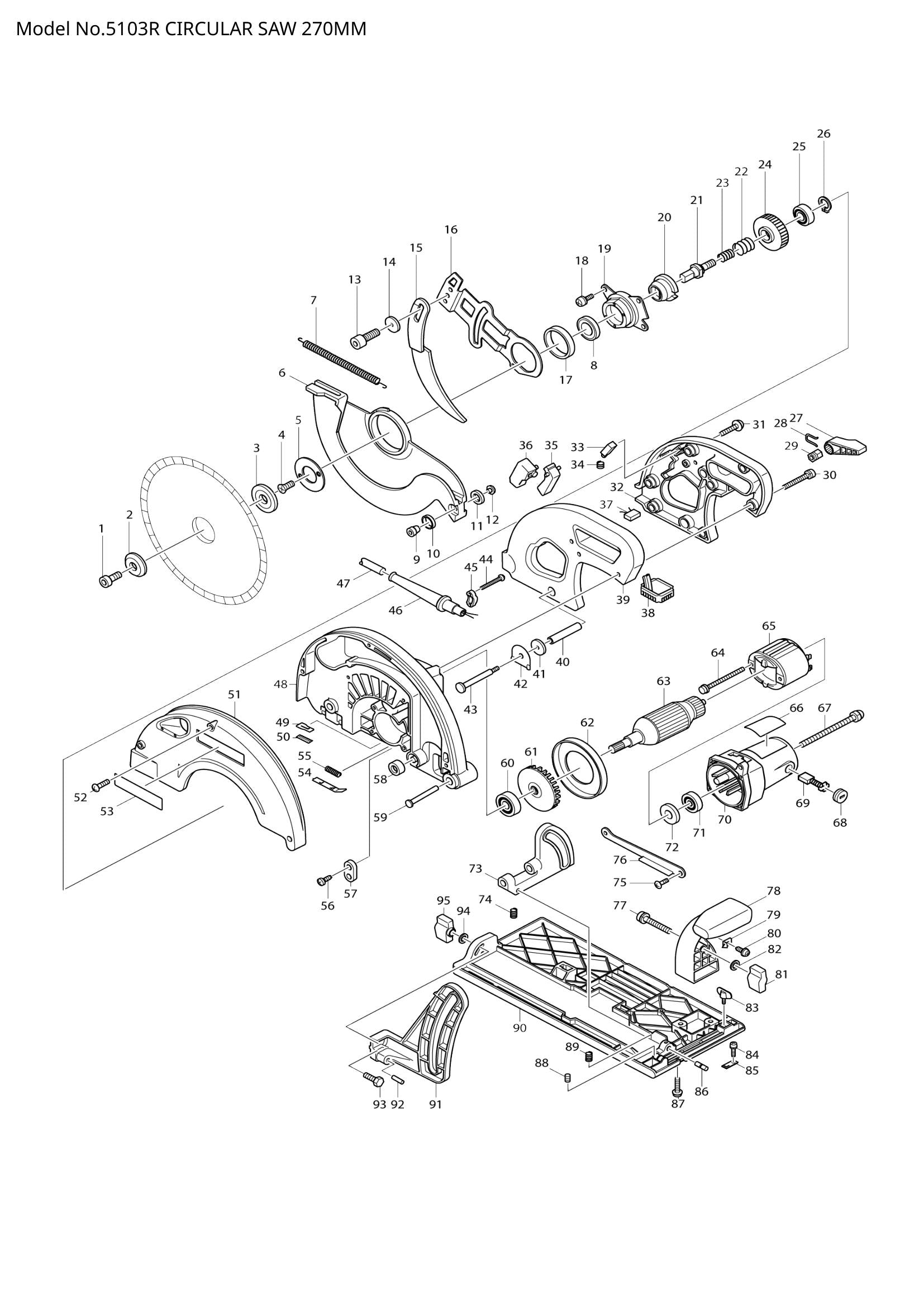 5103R exploded view