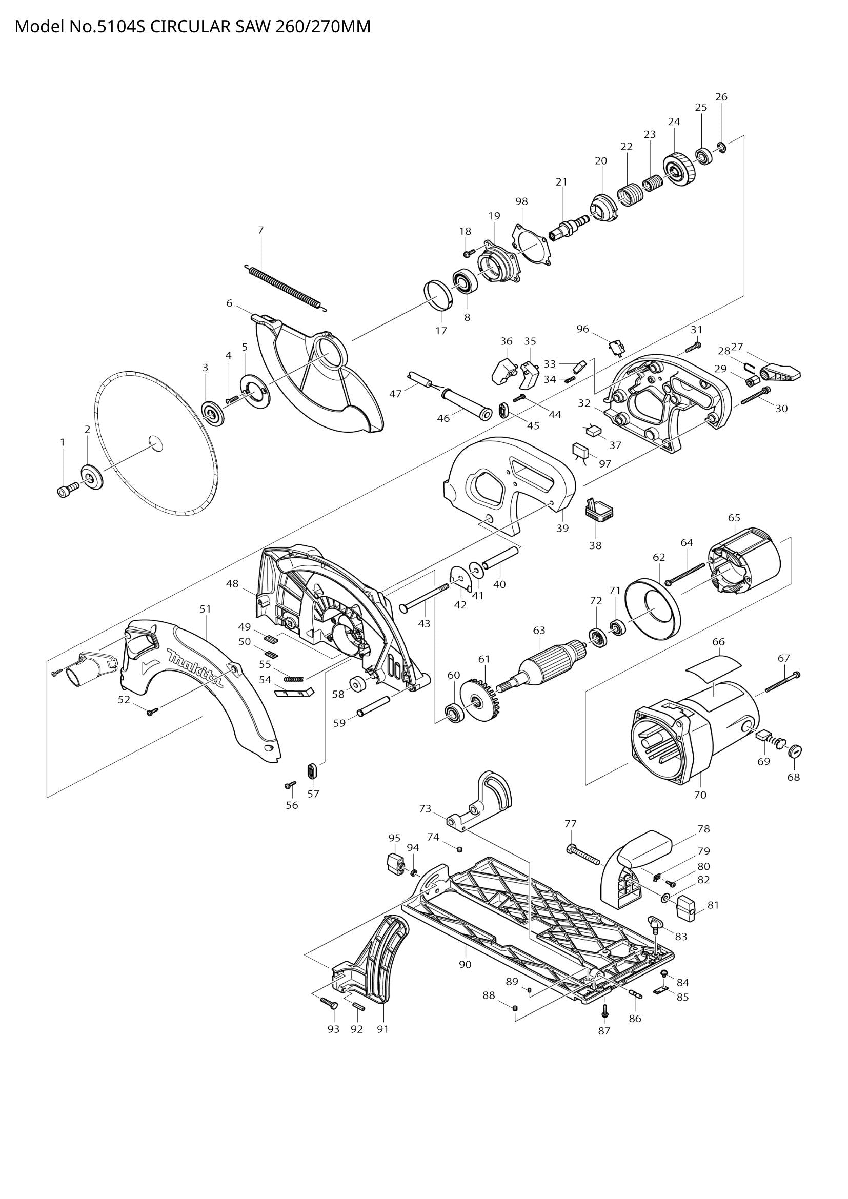 5104S exploded view