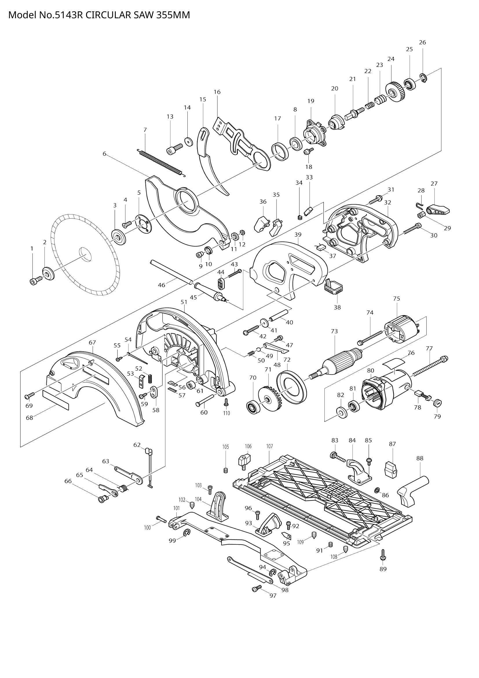 5143R exploded view