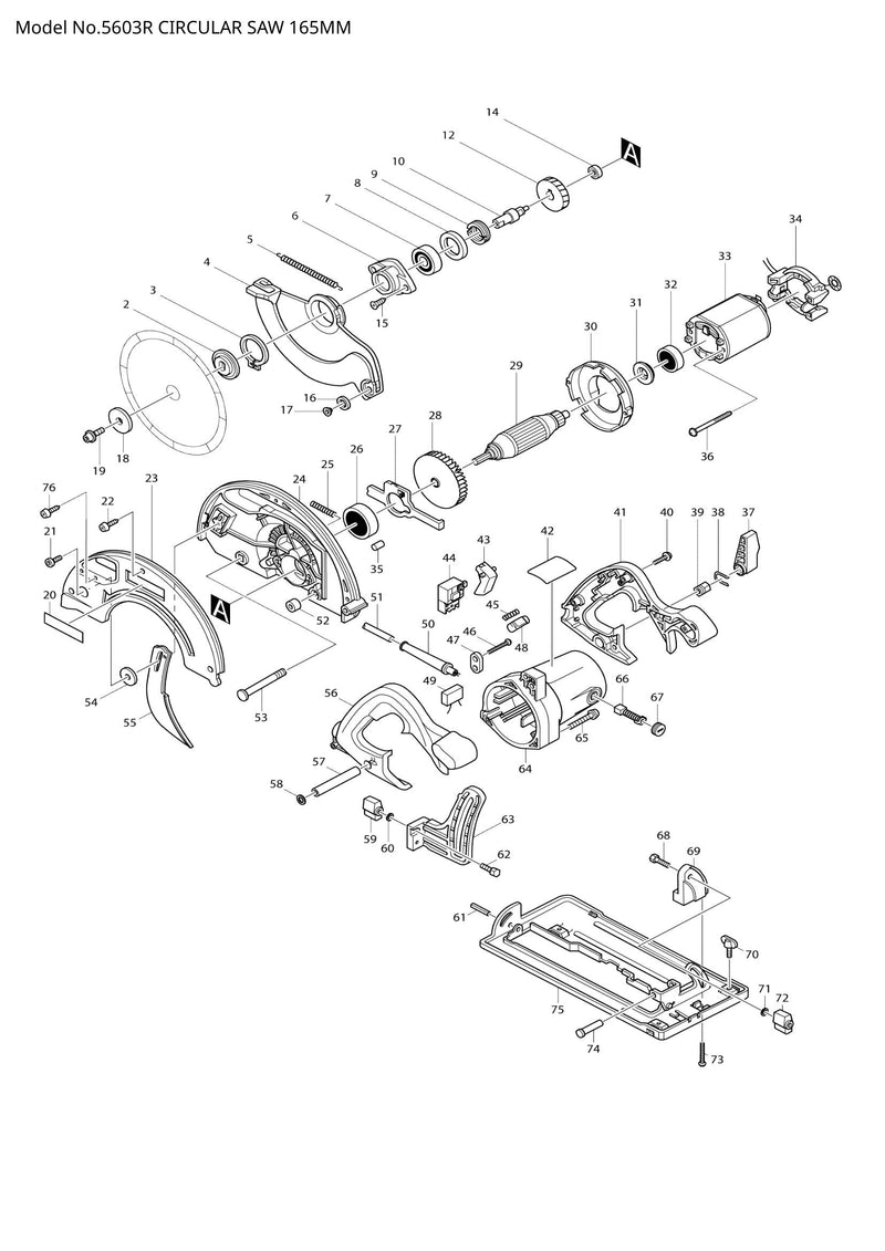 5603R exploded view
