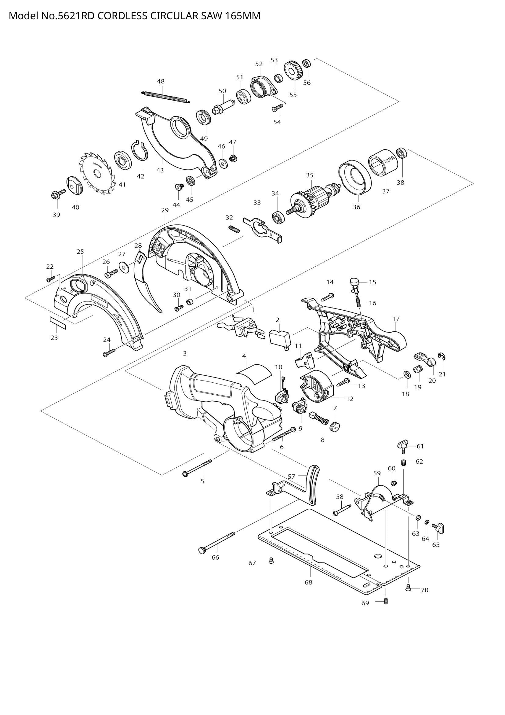 5621RD exploded view