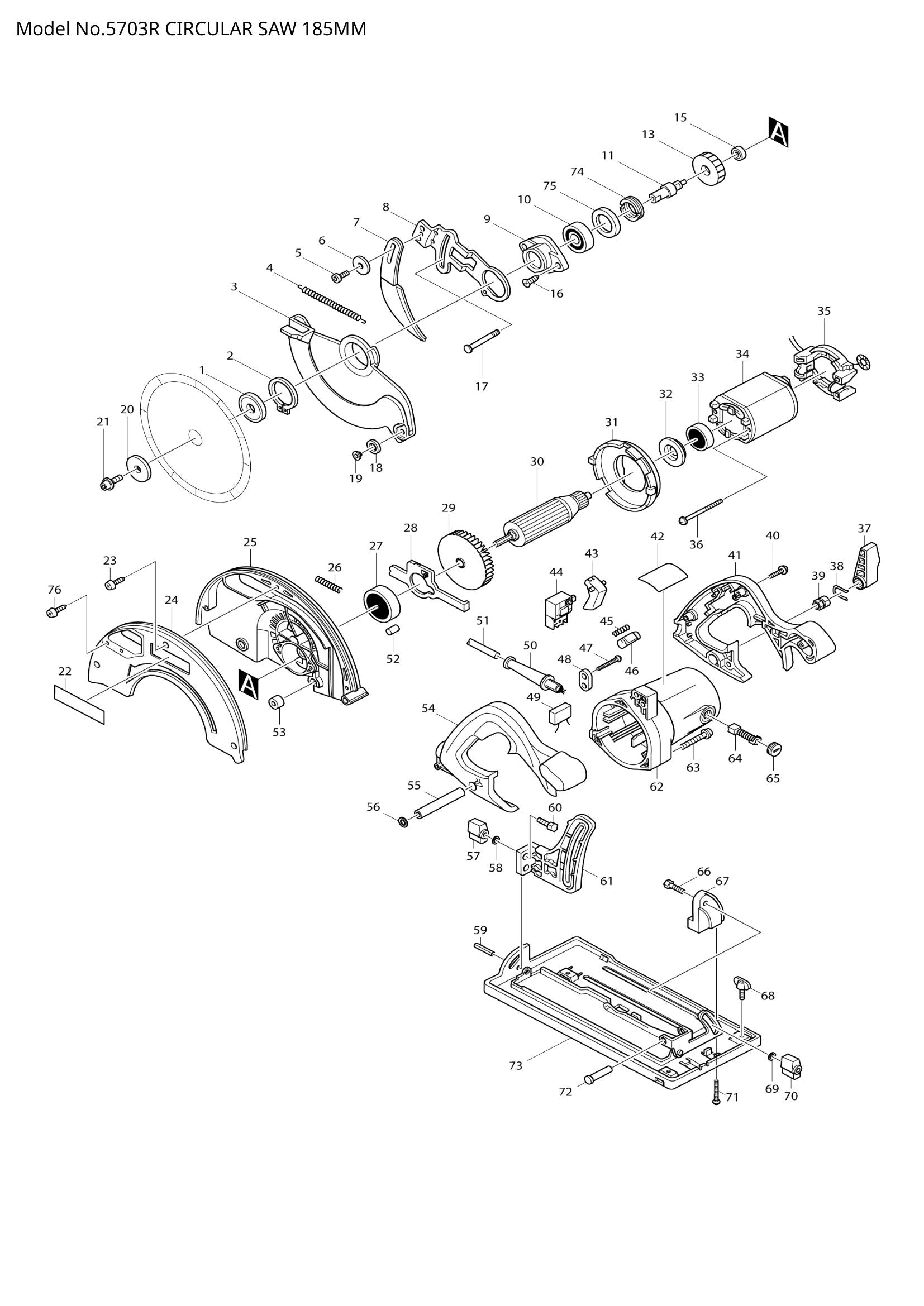 5703R exploded view