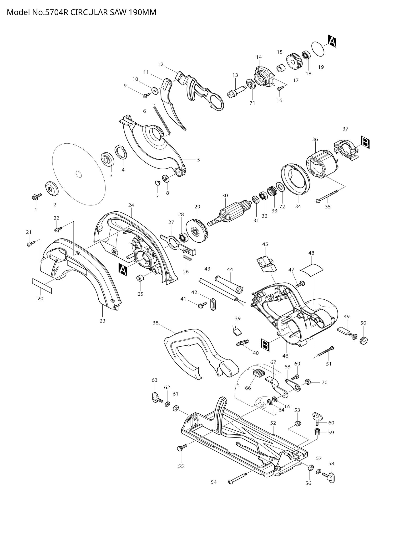 5704R exploded view