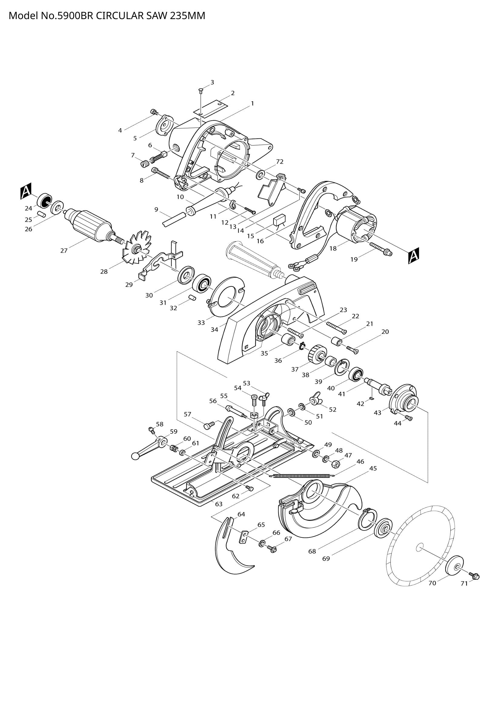 5900BR exploded view