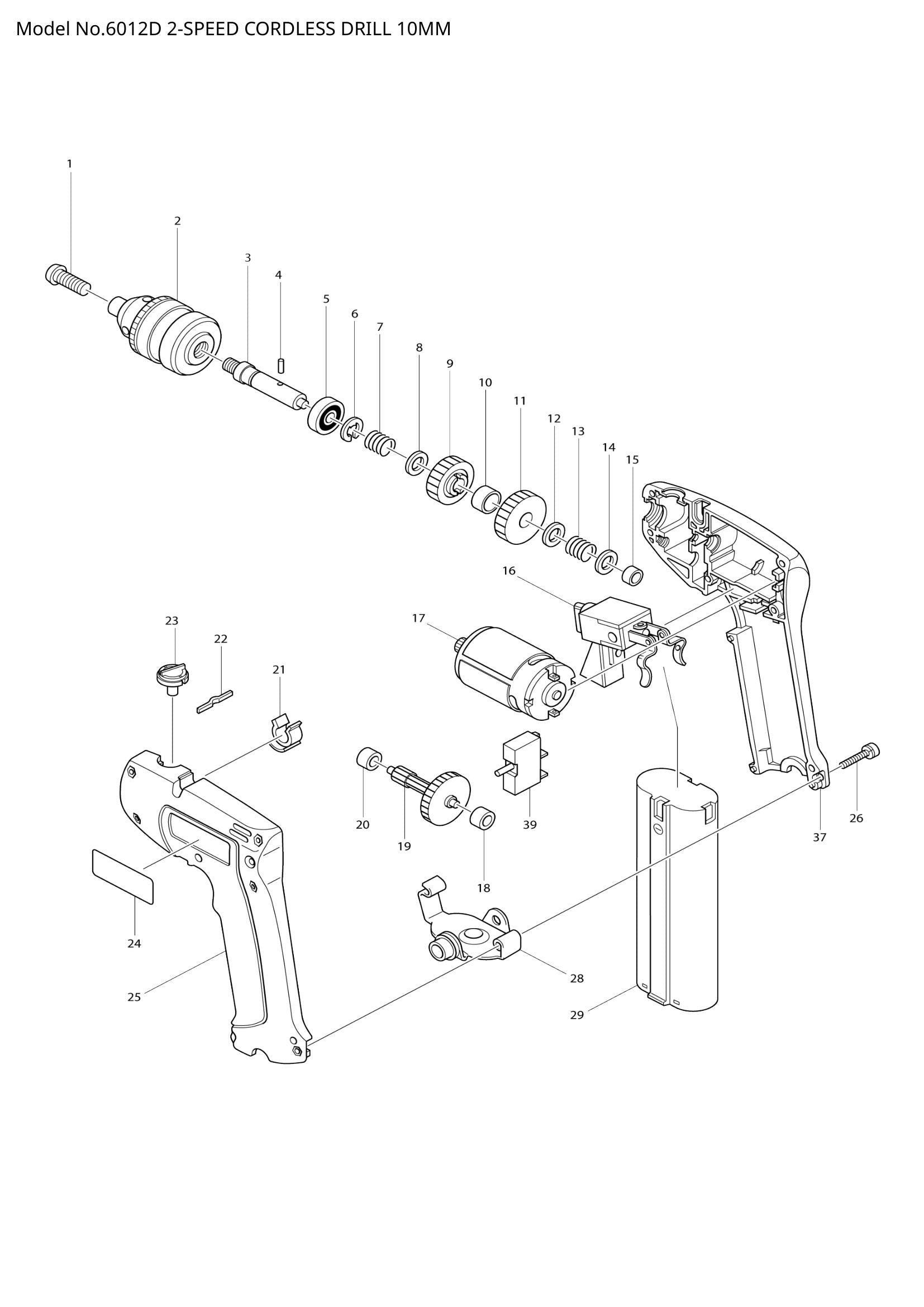 6012D exploded view