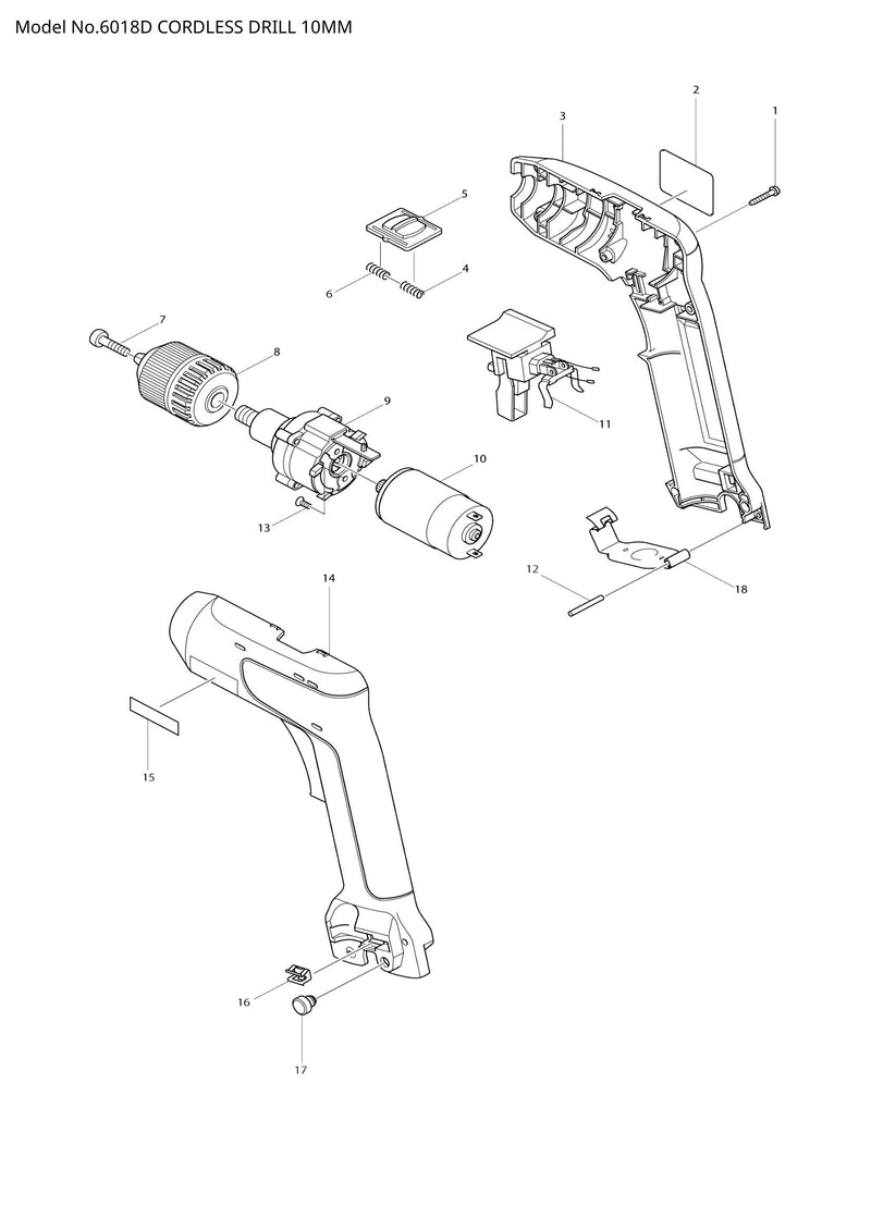 6018D exploded view